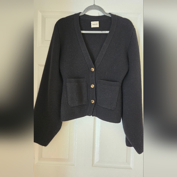 KHAITE Scarlet Cardigan - Black - Picture 7 of 13